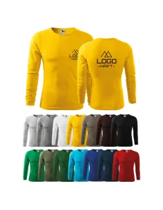 KOSZULKA MĘSKA Z WŁASNYM HAFTEM NADRUKIEM LOGO