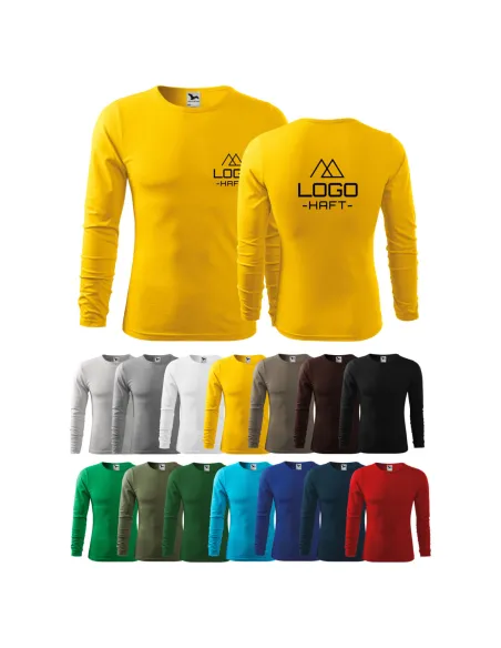 KOSZULKA MĘSKA Z WŁASNYM HAFTEM NADRUKIEM LOGO