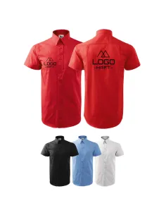 Koszula FIRMOWA BIUROWA z logo firmy nadruk haftem