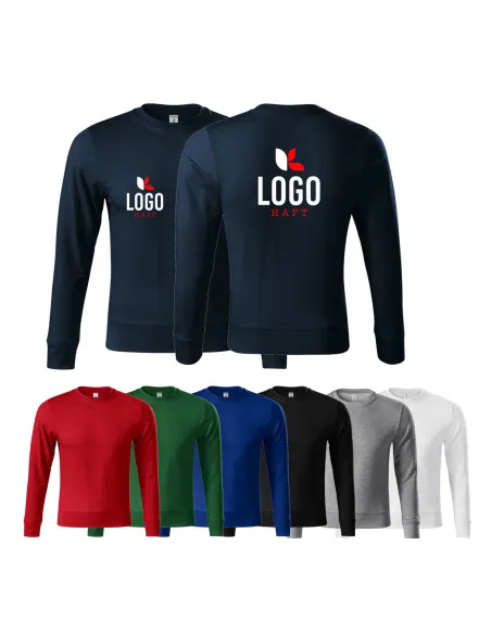 BLUZA MĘSKA Z WŁASNYM HAFTEM NADRUKIEM LOGO