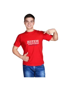 Koszulka z nadrukiem PREZENT JESTEM SOŁTYSEM