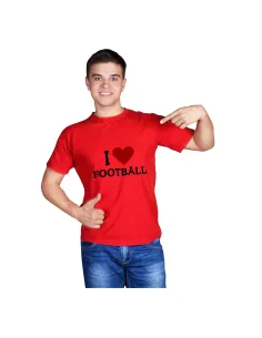 Koszulka z nadrukiem PREZENT I LOVE FOOTBALL