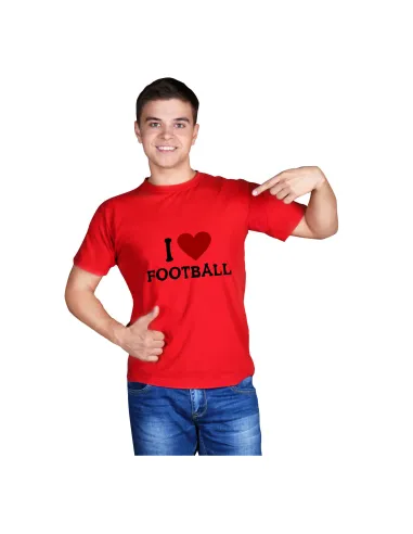 Koszulka z nadrukiem PREZENT I LOVE FOOTBALL