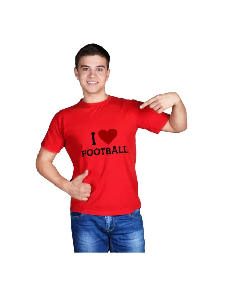 Koszulka z nadrukiem PREZENT I LOVE FOOTBALL