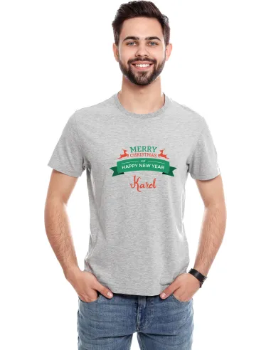 Koszulka z imieniem PREZENT MERRY CHRISTMAS