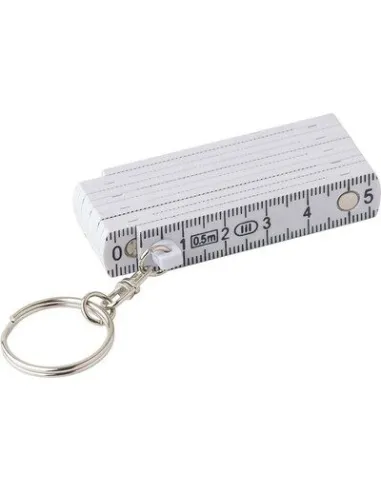 Brelok do kluczy, miara 50cm z nadrukiem UV LOGO 200  szt