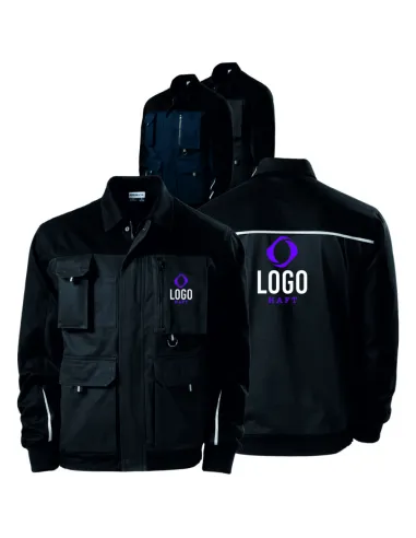 KURTKA/BLUZA ROBOCZA Z WŁASNYM HAFTEM NADRUKIEM LOGO 5 SZTUK