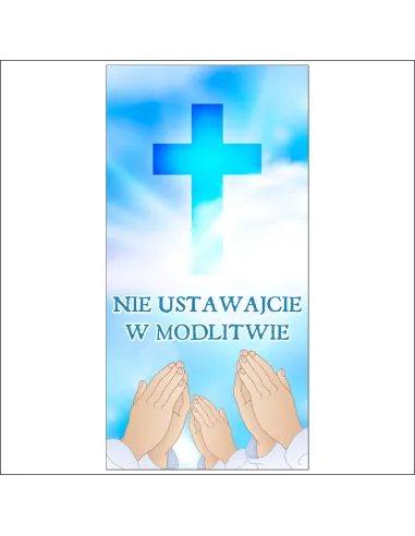 Banery na uroczystość Bożego Ciała dekoracja kościoła ołtarza RÓŻNE WZORY 150x300 cm