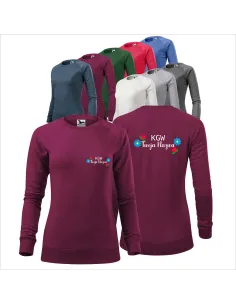 BLUZA DAMSKA Z WŁASNYM HAFTEM koło gospodyń wiejskich twój tekst logo KGW