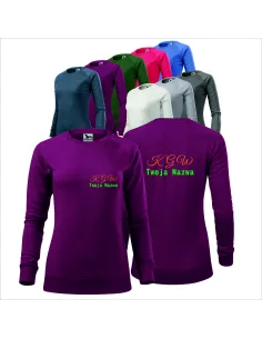 BLUZA DAMSKA Z DOWOLNYM HAFTEM koło gospodyń wiejskich twoja nazwa logo KGW