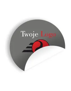 Naklejki z twoim LOGO ETYKIETY WLEPKI OKRĄGŁE NADRUK REKLAMOWE