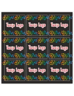 Naklejki z LOGO ETYKIETY REKLAMOWE WŁASNY NADRUK