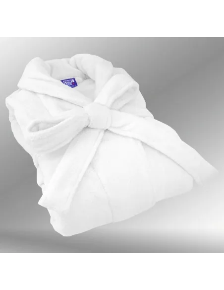 SZLAFROK BIAŁY Z HAFTEM rozmiar L unisex RÓŻNE WZORY personalizacja