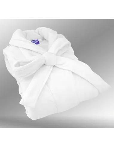 SZLAFROK BIAŁY Z HAFTEM rozmiar M unisex PREZENT DLA BABCI TWÓJ NAPIS