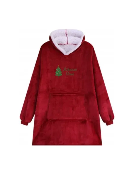 KOCOBLUZA BLUZA KOC OVERSIZE Z HAFTEM PREZENT NA ŚWIĘTA DLA MAMY