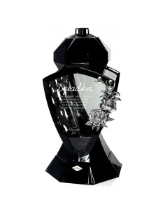 Znicz LUSTRO RÓŻA czarny z grawerem personalizowany DEDYKACJA DLA DZIADKA