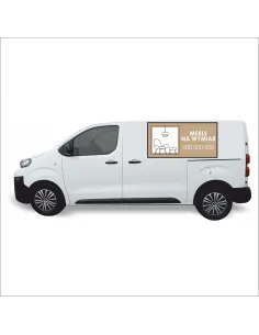 Reklama Naklejka na samochód 0,5 m2 MEBLE NA WYMIAR