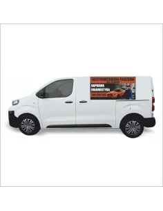 Reklama Naklejka na samochód 0,5 m2 ELEKTROMECHANIKA POJAZDÓW