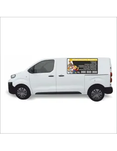 Reklama Naklejka na samochód 0,5 m2  KOMPLEKSOWE REMONTY