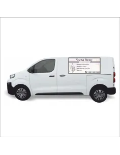 Reklama Naklejka na samochód 0,5 m2 STUDIO PAZNOKCI