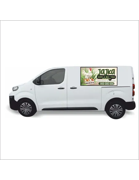 Reklama Naklejka na samochód 0,5 m2 JAJKA