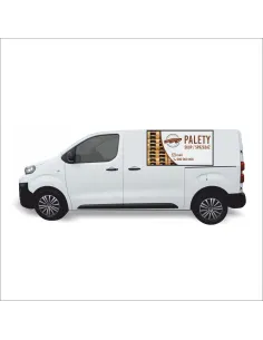 Reklama Naklejka na samochód 0,5 m2 PALETY