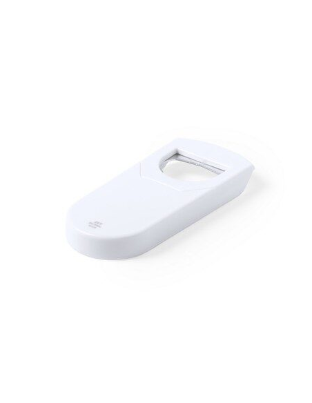 ANTYBAKTERYJNY OTWIERACZ REKLAMOWYI z nadrukiem UV LOGO 50  szt