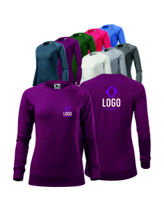 BLUZA DAMSKA Z WŁASNYM HAFTEM NADRUKIEM LOGO