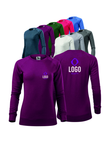 BLUZA DAMSKA Z WŁASNYM HAFTEM NADRUKIEM LOGO