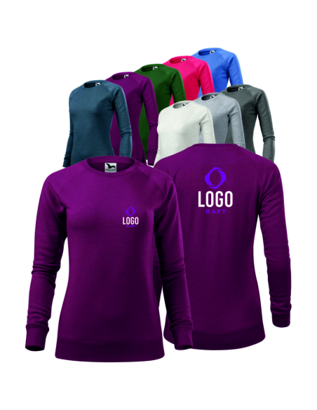 BLUZA DAMSKA Z WŁASNYM HAFTEM NADRUKIEM LOGO 10 SZTUK