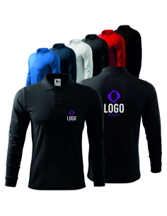 POLÓWKA MĘSKA Z WŁASNYM HAFTEM NADRUKIEM LOGO 10 SZTUK