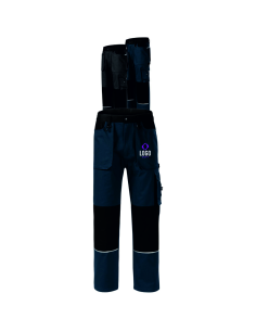 Spodnie Robocze z Własnym Haftem Nadrukiem logo z Projektem