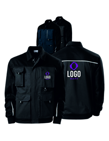 KURTKA/BLUZA ROBOCZA Z WŁASNYM HAFTEM NADRUKIEM LOGO 10 SZTUK