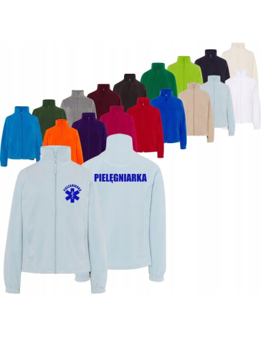 Bluza polarowa POLAR MEDYCZNY TWÓJ HAFT damski DLA PIELĘGNIARKI