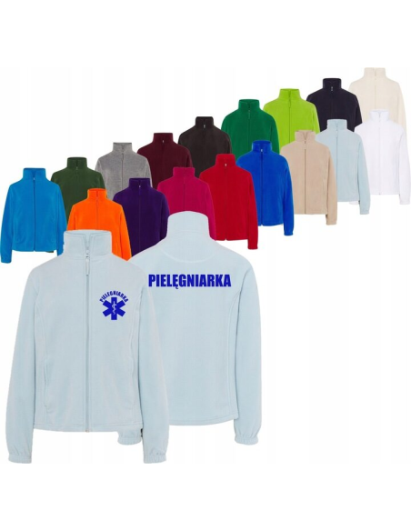 Bluza polarowa POLAR MEDYCZNY TWÓJ HAFT damski DLA PIELĘGNIARKI