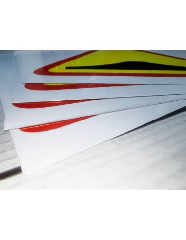 Znak drogowy Tablica informacyjna A-6c skrzyżowanie  z drogą podporzątkowaną występującą po lewej stronie 30x30 cm