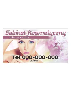Baner reklamowy gotowe wzory banerów - Gabinet kosmetyczny