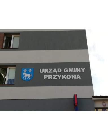 Pojedyncza litera ze styroduru - wysokość 20 cm grubość 3 cm - niemalowana