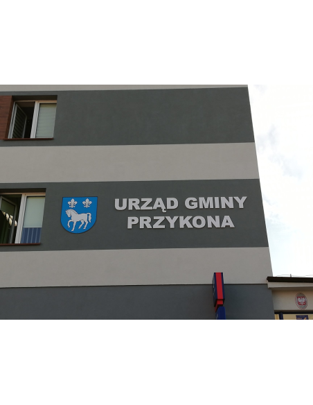 Pojedyncza litera ze styroduru - wysokość 20 cm grubość 3 cm - niemalowana
