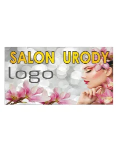 Baner reklamowy gotowe wzory banerów - Salon urody