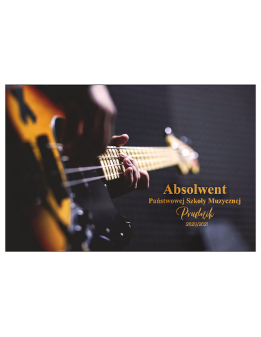 Magnesy na lodówkę - ABSOLWENT PAŃSTWOWEJ SZKOŁY MUZYCZNEJ PRUDZIK 2020/2021