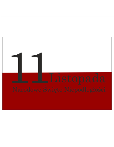 Magnesy na lodówkę - 11 LISTOPADA NARODOWE ŚWIĘTO NIEPODLEGŁOŚCI