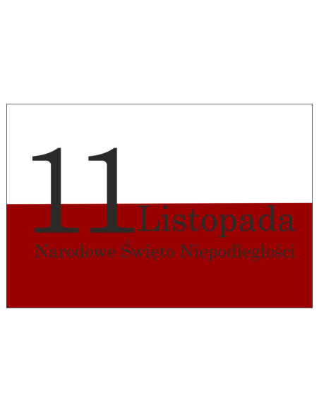 Magnesy na lodówkę - 11 LISTOPADA NARODOWE ŚWIĘTO NIEPODLEGŁOŚCI