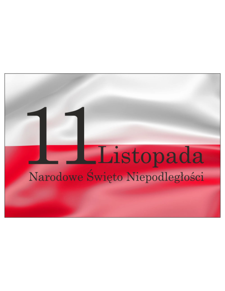 Magnesy na lodówkę - 11 LISTOPADA NARODOWE ŚWIĘTO NIEPODLEGŁOŚCI