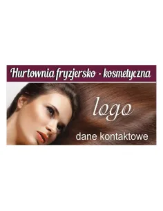Baner reklamowy gotowe wzory banerów - Hurtownia fryzjersko - kosmetyczna