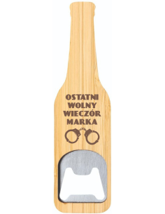 Otwieracz w kształcie butelki