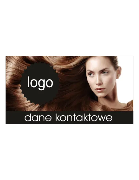 Baner reklamowy gotowe wzory banerów - Zakład fryzjerski