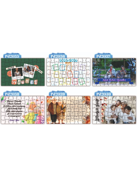 Puzzle z własnym nadrukiem – personalizacja | Prezent | Dzień Babci Dziadka
