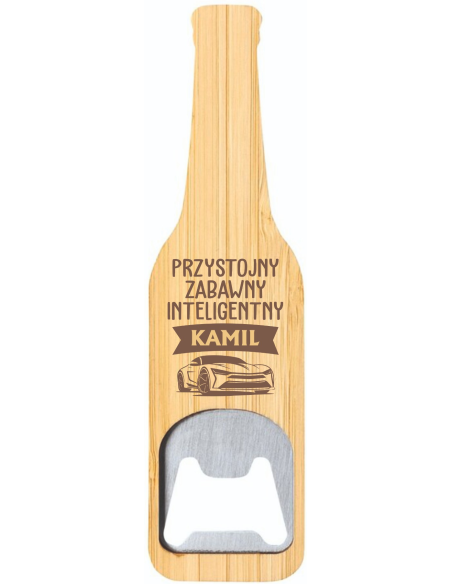 Otwieracz w kształcie butelki