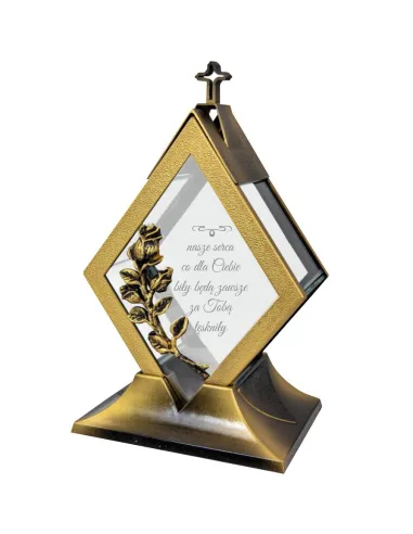 ZNICZ personalizowany DIAMENT z dedykacją GRAWEREM napisem